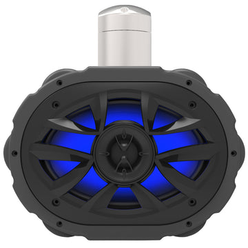 Boss Audio MRWT69RGB Waketower Speaker, 6" x 9" 600W RGB LED, IPX5 Rated
