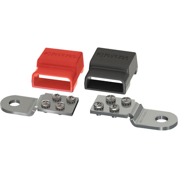 Blue Sea Systems 2340 Battery Terminal Mount BusBars - Positive & Negative