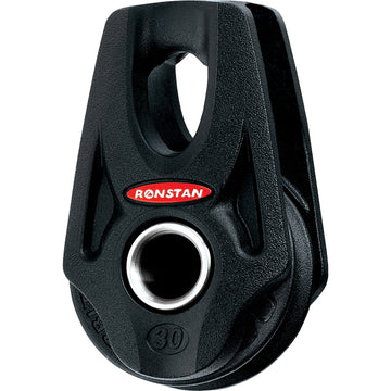 Ronstan Series 30 Ball Bearing Orbit Block, Single with Becket & Lashing Head