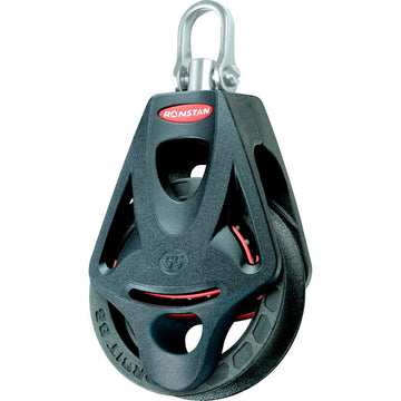 Ronstan Series 55 Ball Bearing Orbit Block, Single Becket, 55mm