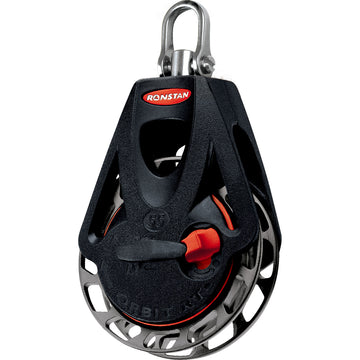 Ronstan Series 55 Single Swivel Orbit Block - Auto & Manual Ratchet