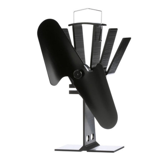 Ecofan Original Heat Powered Stove Fan - Black Blade