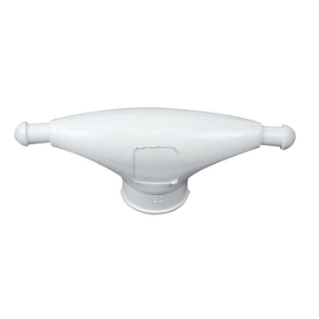 Whitecap Rubber Spreader Boot, Large (Pair) - White, for 2"-3" Spreaders