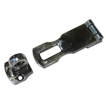 Perko Swivel Eye Hasp, 3" Chrome Plated Zinc