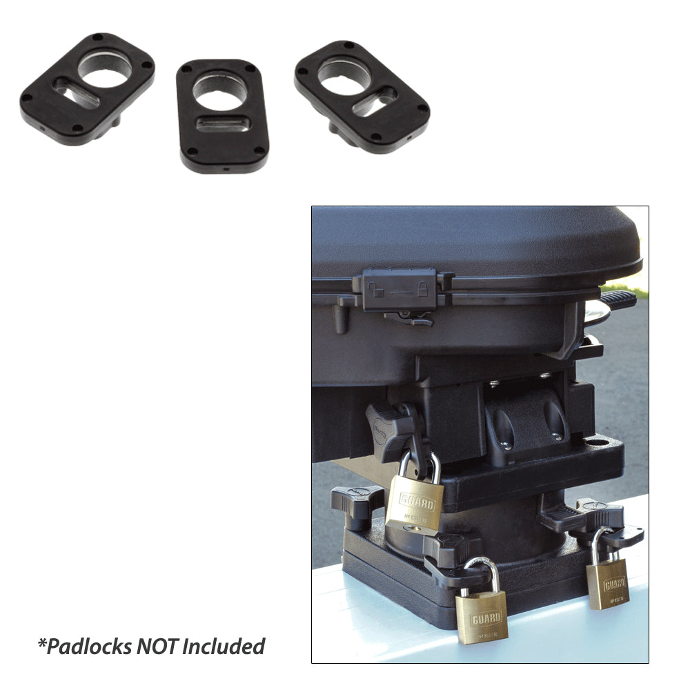 Scotty 3134 Downrigger Security System with 3-Piece Locking Plates