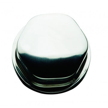 Schmitt Marine Faux Steering Wheel Center Nut, Chrome ABS Plastic
