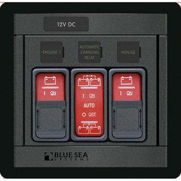 Blue Sea Systems 1147 Remote Control Panel, 12/24V DC