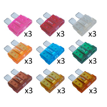 Blue Sea Systems easyID ATC Fuse Kit, 31-Piece Assortment, 32V DC