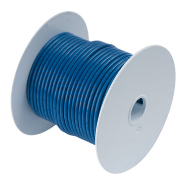 Ancor Marine Grade 14AWG Tinned Copper Wire, Dark Blue, 100' – UL 1426 Certified