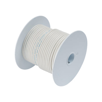 Ancor Marine Grade 12 AWG Tinned Copper Primary Wire, White (100 ft.)