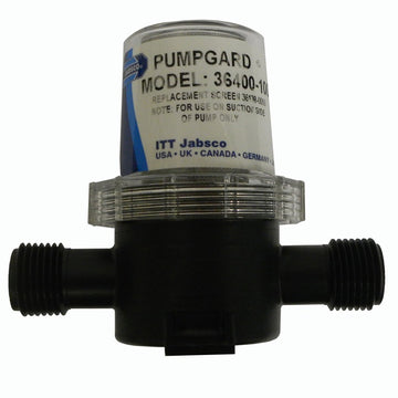 Jabsco Pumpgard In-Line Strainer, 1/2" NPT Ports
