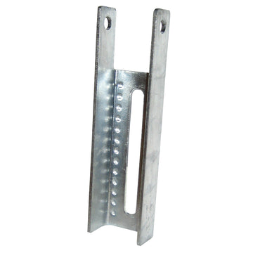 C.E. Smith Vertical Bunk Bracket Dimpled, 7-1/2" Galvanized Steel