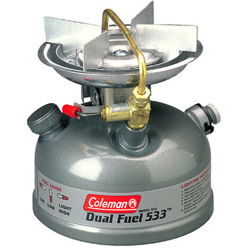 Coleman Sportster II Dual Fuel 1-Burner Stove, 10,500 BTU, Made in USA
