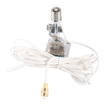 Shakespeare QuickConnect Stainless Steel Ratchet Mount with 20ft RG-58 Cable