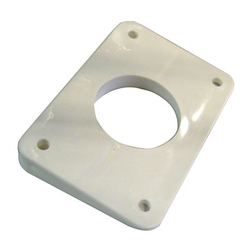 Rupp Marine 10 Degree Top Gun Mounting Wedge, White