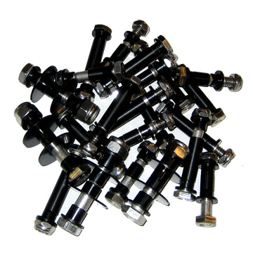 Rupp Marine Nut, Bolt & Bushing Kit for Outriggers, Stainless Steel & Delrin