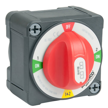 BEP Marine 771-S-EZ Pro Installer EZ-Mount Battery Selector Switch, 400A