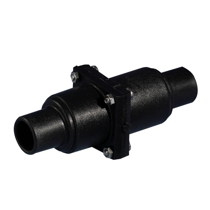 Whale Marine In-Line Check Valve, 1 in. to 1-1/2 in. Stepped Connection