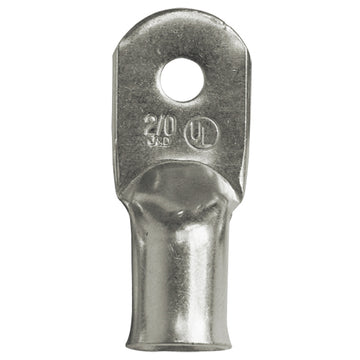 Ancor Heavy Duty 2/0 AWG 1/4" Tinned Lug, 25-Pack, UL 486A Listed