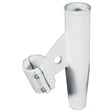 Lee's Tackle Clamp-On Vertical Rod Holder - White Aluminum