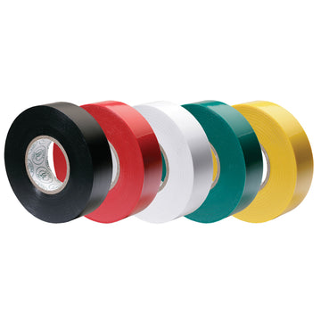 Ancor Premium Assorted Electrical Tape, 1/2" x 20' – UL Listed