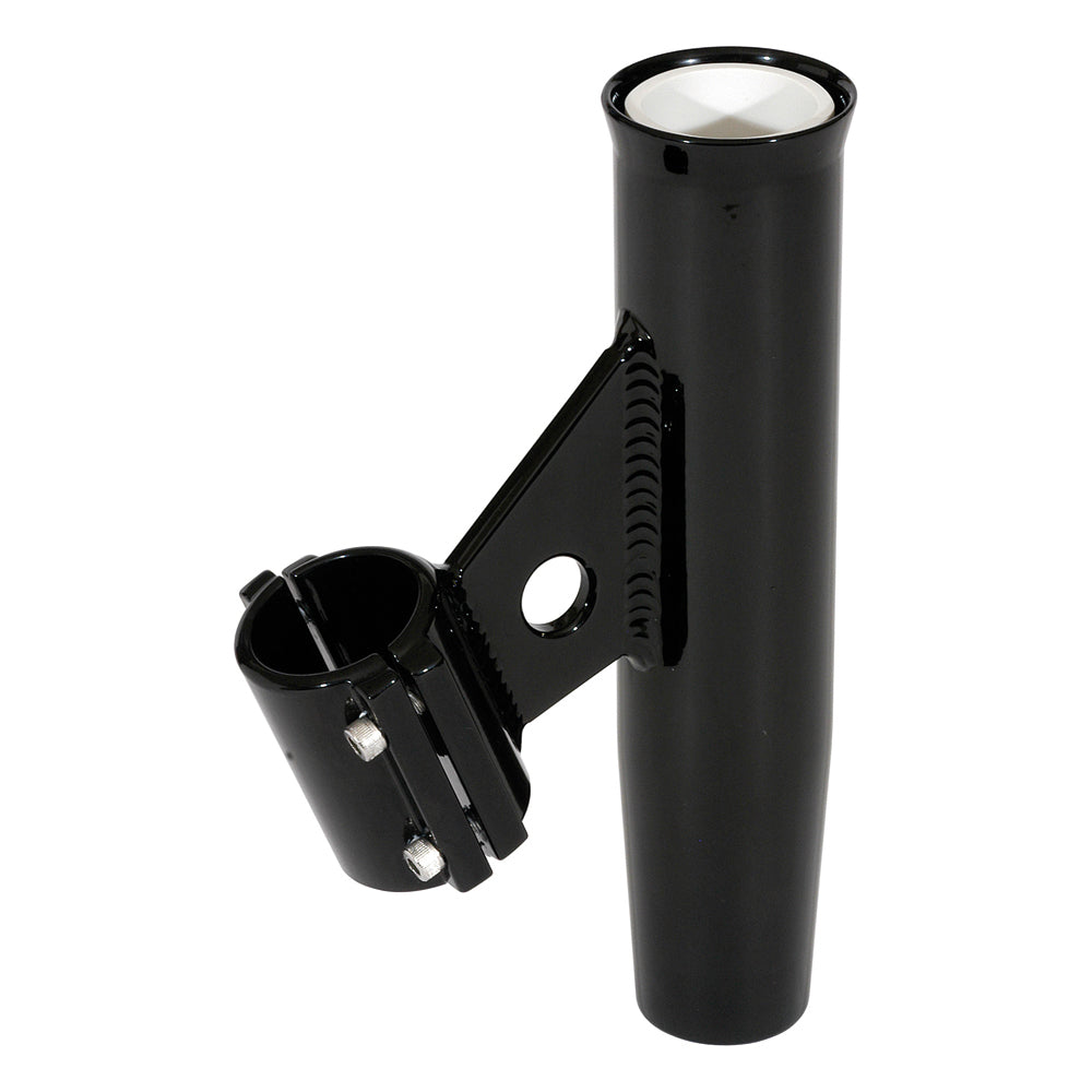 Lee's Tackle Clamp-On Rod Holder - Black Aluminum, 2.375" Pipe