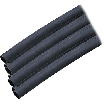 Ancor 303124 Adhesive Lined Heat Shrink Tubing, 1/4" x 12", 10-Pack