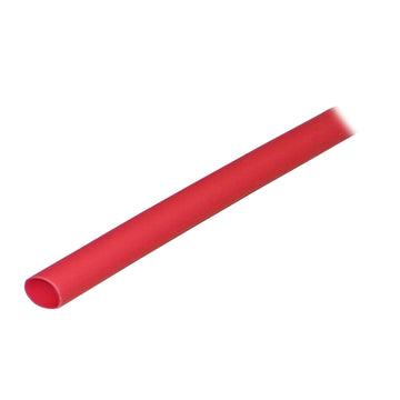 Ancor Adhesive Lined Heat Shrink Tubing, 1/4 in. x 48 in., Red