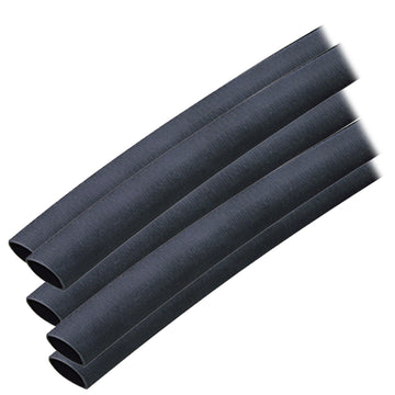 Ancor 304124 Marine Grade Adhesive Lined Heat Shrink Tubing, 3/8" x 12", 5-Pack