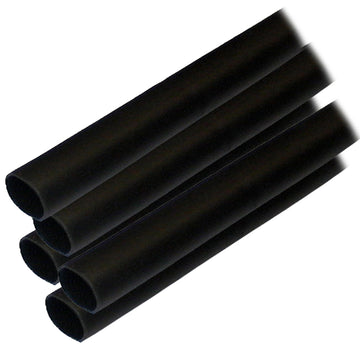 Ancor 1/2" Heat Shrink Tubing w/ Adhesive, 6", 5-Pack