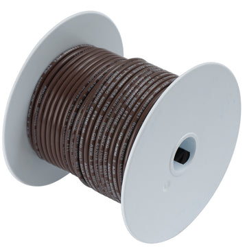 Ancor Marine Grade Primary Wire, 16 AWG Tinned Copper - 100' Brown