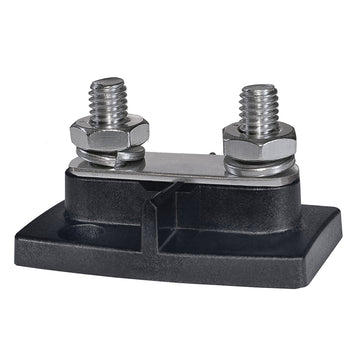 Blue Sea Systems 2020 PowerBar Dual BusBar, 2x 3/8" Studs, 200A, 48V DC