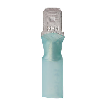 Ancor 16-14 AWG Blue Heat Shrink Male Disconnects (25-Pack)