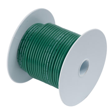 Ancor 8 AWG Tinned Copper Marine Wire, Green 50 ft