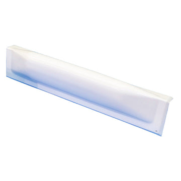 Dock Edge Straight Dockguard Bumper, 18" White Marine-Grade PVC