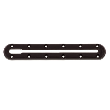 Scotty Low Profile Track, 8" Usable Length, Black Composite