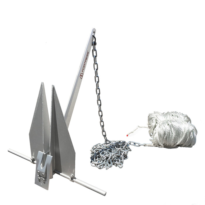 Fortress Marine Anchors FX-7 Complete Anchoring System, 4 lb.