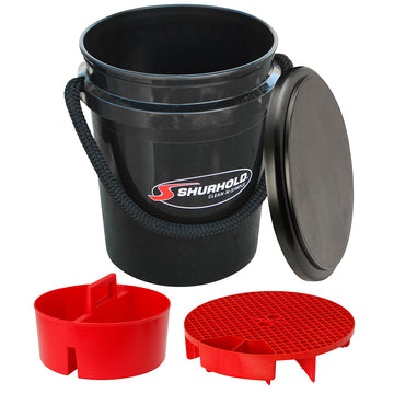 Shurhold One Bucket Kit, 5 Gallon, Black