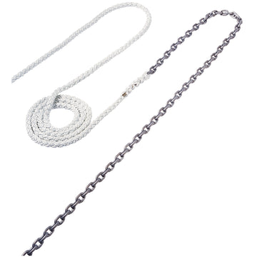 Maxwell 150 ft. x 5/8 in. Nylon Brait Anchor Rode with 15 ft. x 5/16 in. Chain