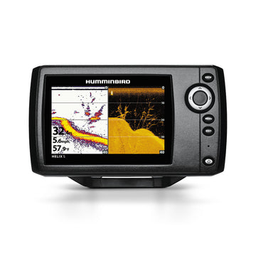 Humminbird HELIX 5 DI G2 Fishfinder, 5-inch Down Imaging & DualBeam PLUS