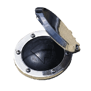 Maxwell Windlass Foot Switch, 150A, 12V/24V, Stainless Steel