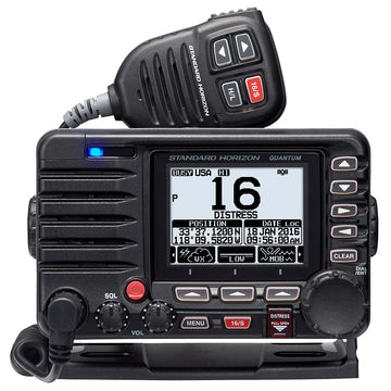 Standard Horizon Quantum GX6000 25W Fixed Mount VHF Radio with NMEA 2000 & AIS