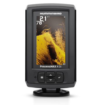 Humminbird PiranhaMAX 4 DI Fish Finder, 4.3" Color Down Imaging