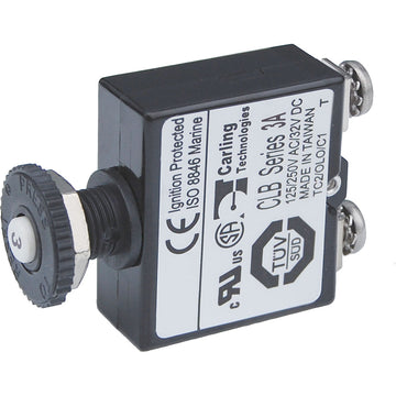 Blue Sea Systems Circuit Breaker, 3A 32V DC