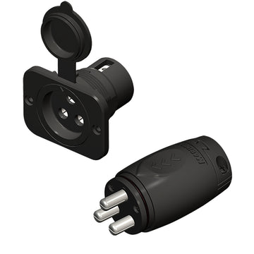 Marinco 70A Waterproof Trolling Motor Plug and Receptacle Kit
