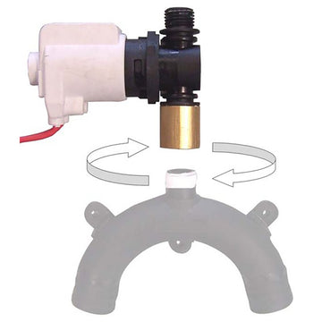 Jabsco Vented Loop Solenoid Valve for 37010 Series Toilets