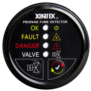 Fireboy-Xintex Propane (LPG) Fume Detector w/Solenoid Valve, 9-30VDC