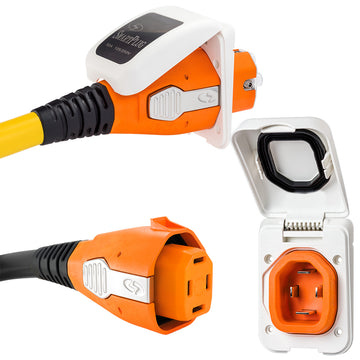 SmartPlug B50ASSYPW 50 AMP Inlet & Female Cord Connector Combo