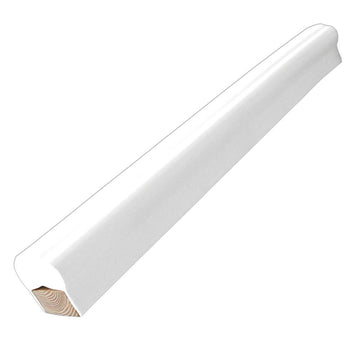 Dock Edge Piling Post Bumper, 6' White – One End Capped