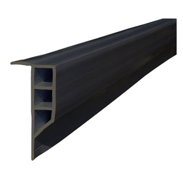 Dock Edge Standard PVC Full Face Profile, 16' Black